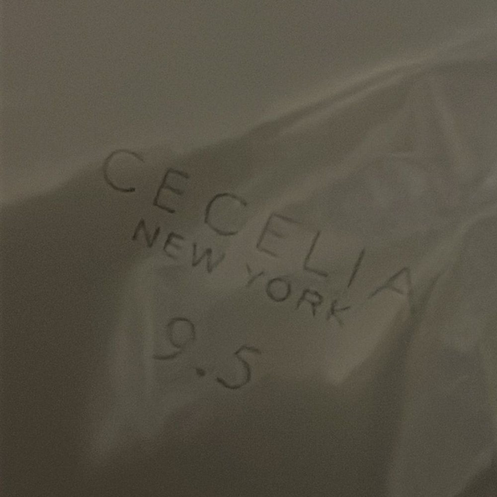 NWOB Cecelia New York Gemma Slip-on Suede Low Wedge Ankle Boots size 9.5 - Picture 10 of 10